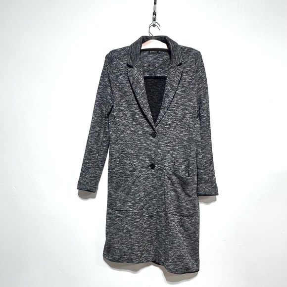 stradivarius Sweaters - Stradivarius Charcoal Gray Casual Long Sleeves Cardigan Size Small